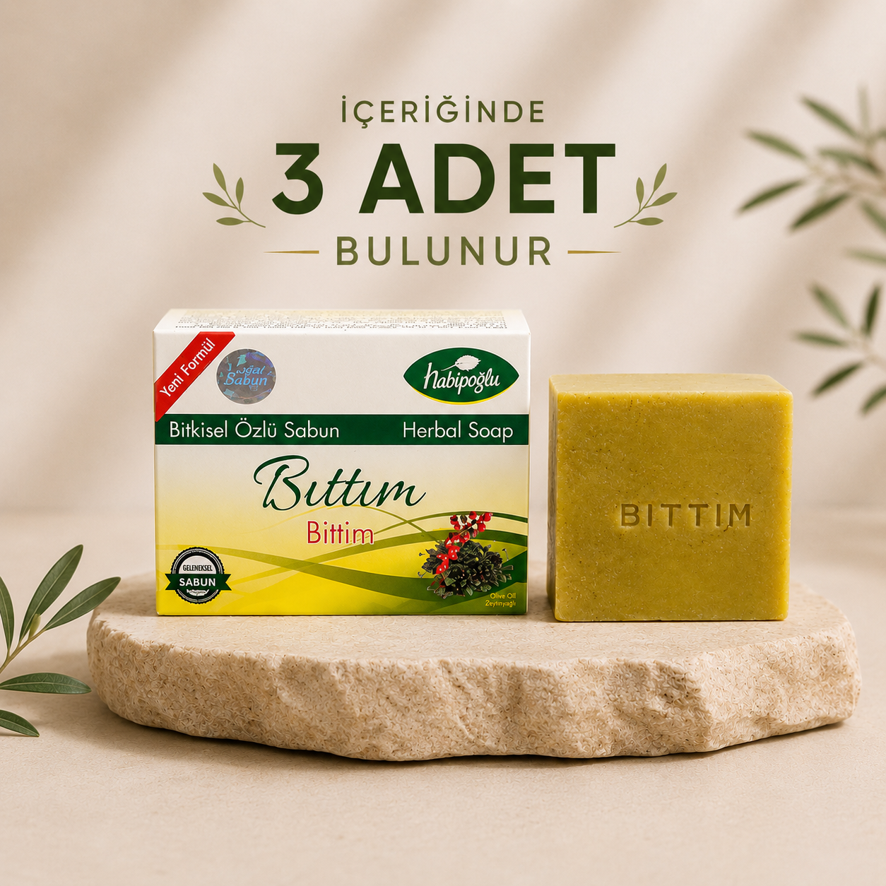 Bıttım Sabunu 3 Kalıp