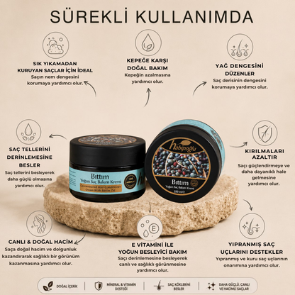 Bıttım Özlü Yoğun Saç Bakım Kremi