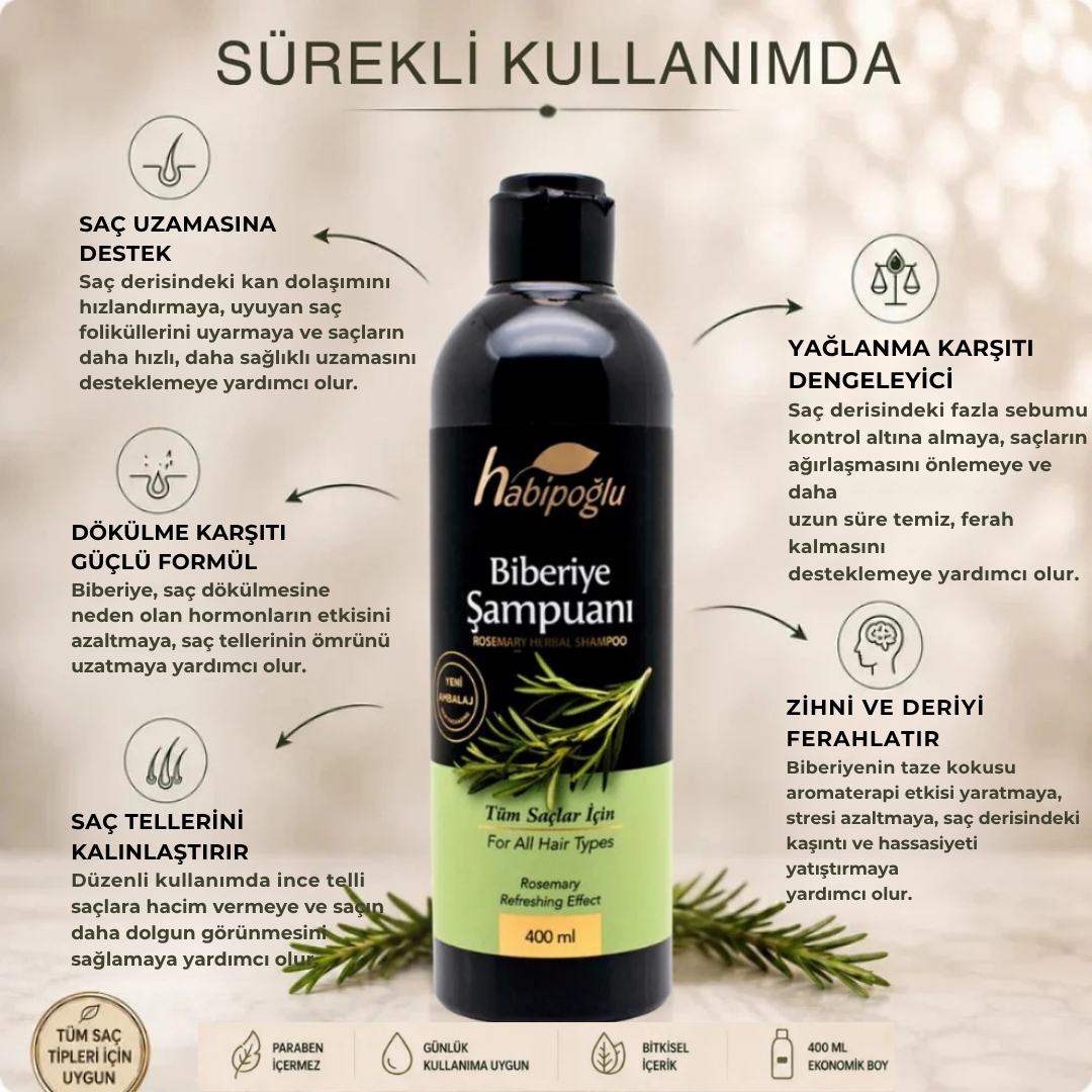 Biberiye Şampuanı