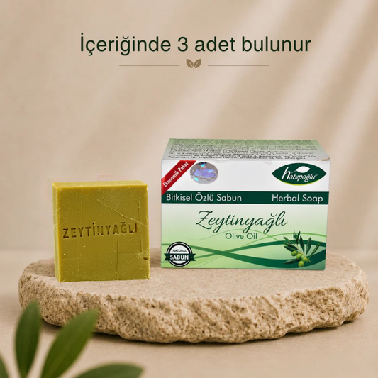 Zeytinyağlı Sabun 3 kalıp
