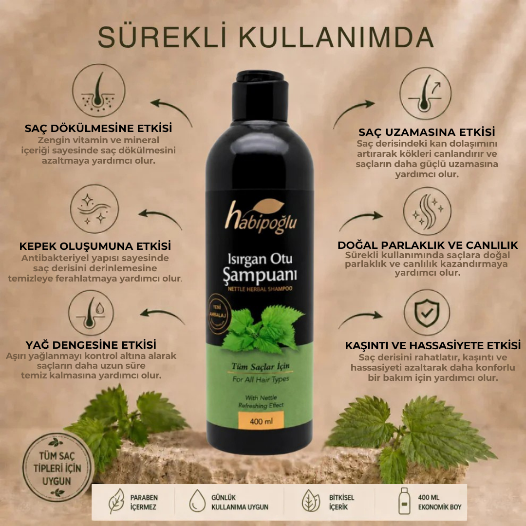 Isırgan Otu Şampuanı