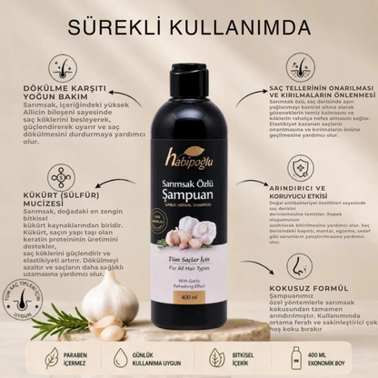 Sarımsak Şampuanı