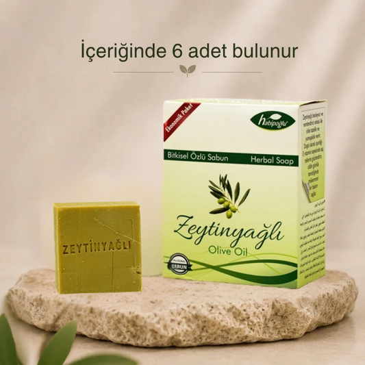 Zeytinyağlı Sabun 6 Kalıp